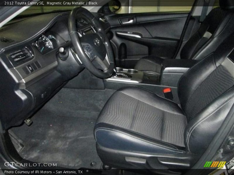 Magnetic Gray Metallic / Black 2012 Toyota Camry SE