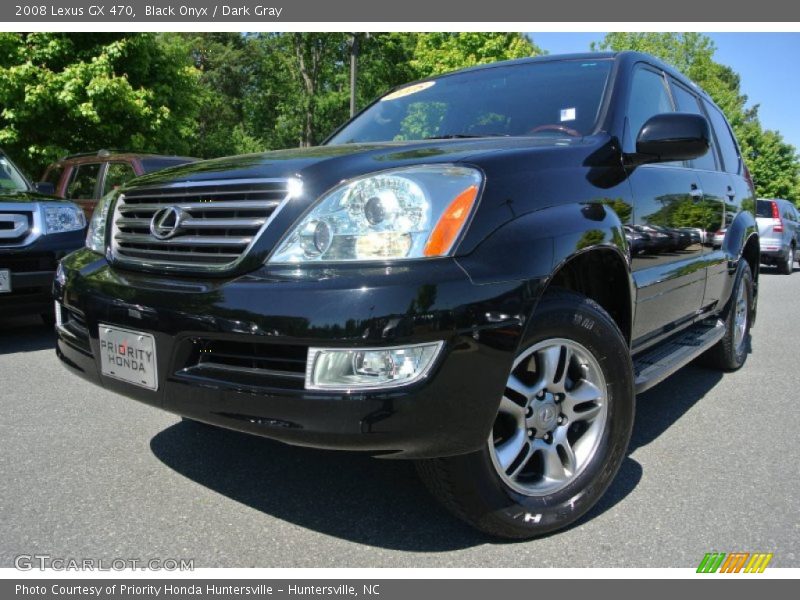 Black Onyx / Dark Gray 2008 Lexus GX 470