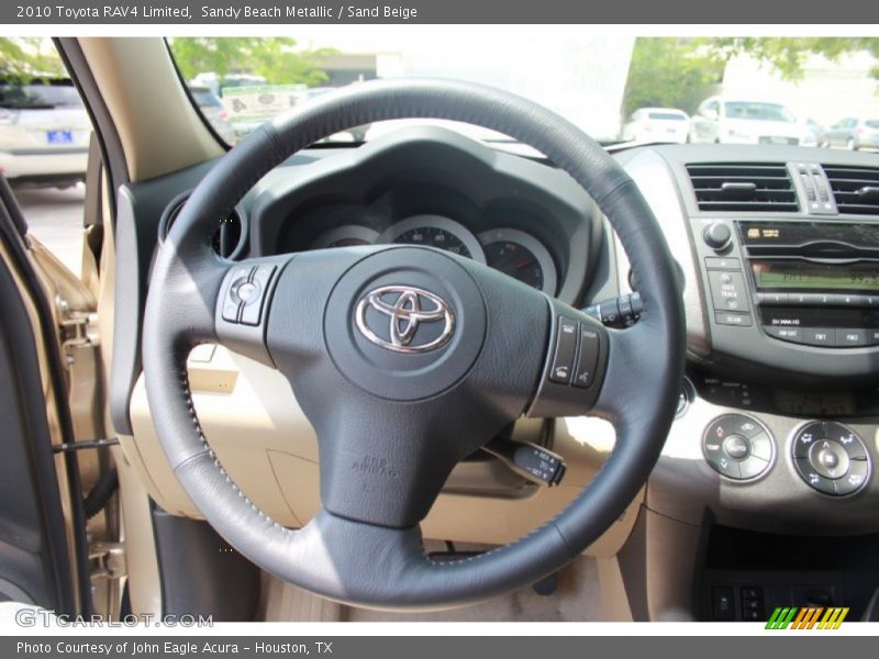 Sandy Beach Metallic / Sand Beige 2010 Toyota RAV4 Limited