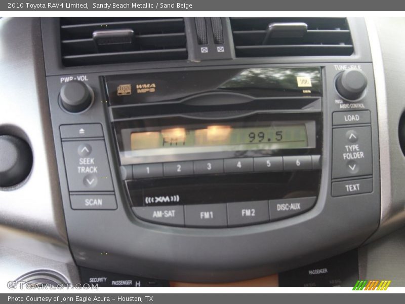 Sandy Beach Metallic / Sand Beige 2010 Toyota RAV4 Limited