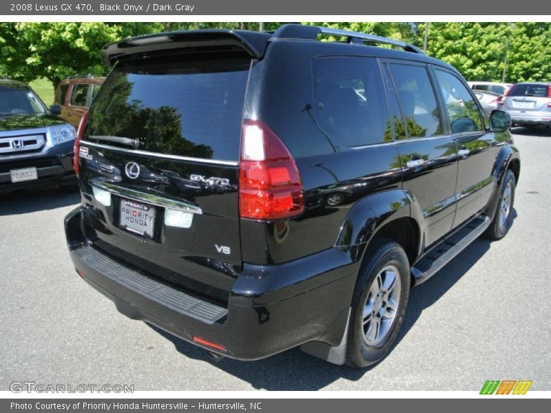 Black Onyx / Dark Gray 2008 Lexus GX 470