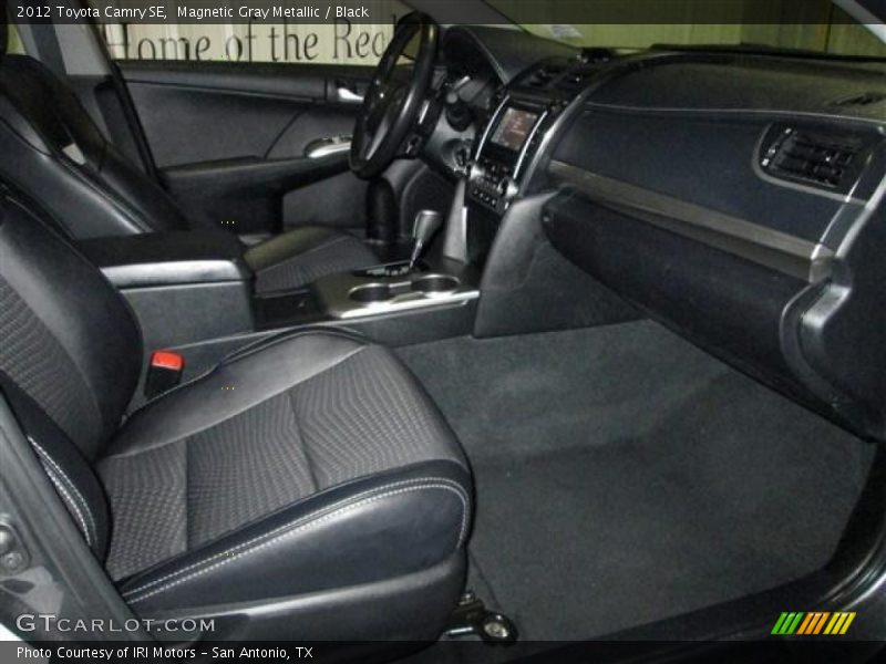Magnetic Gray Metallic / Black 2012 Toyota Camry SE