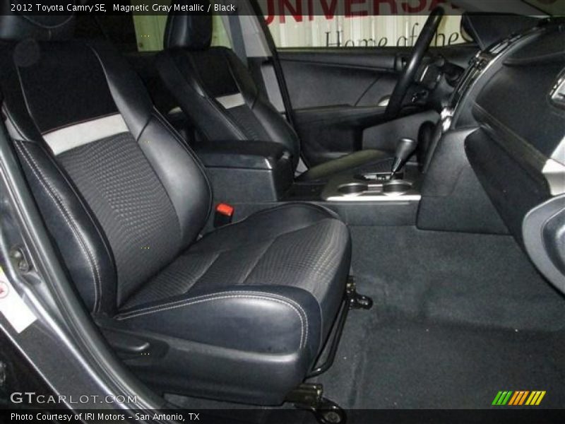 Magnetic Gray Metallic / Black 2012 Toyota Camry SE