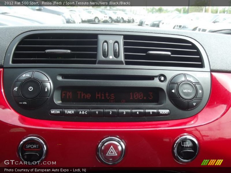 Audio System of 2012 500 Sport