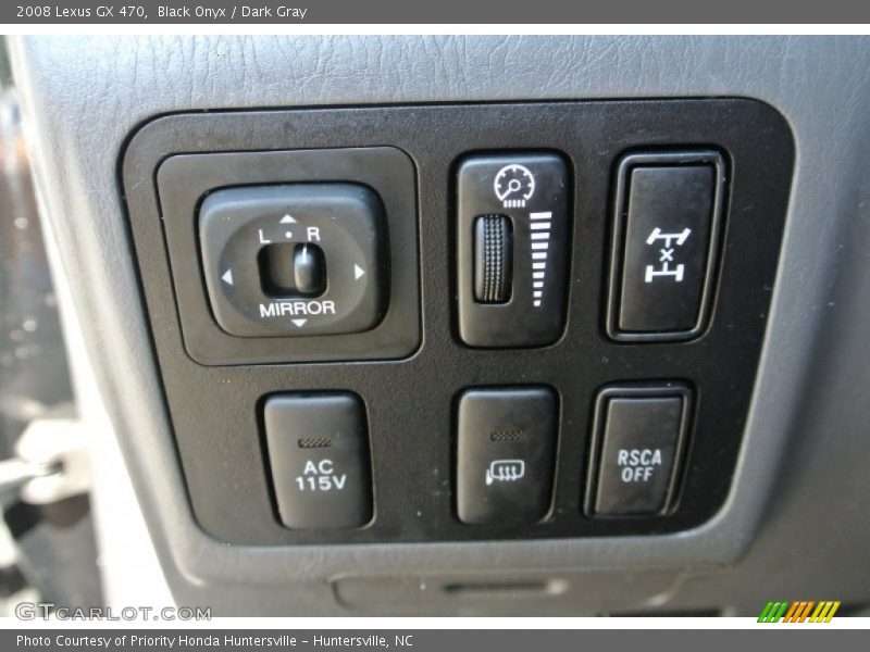 Black Onyx / Dark Gray 2008 Lexus GX 470