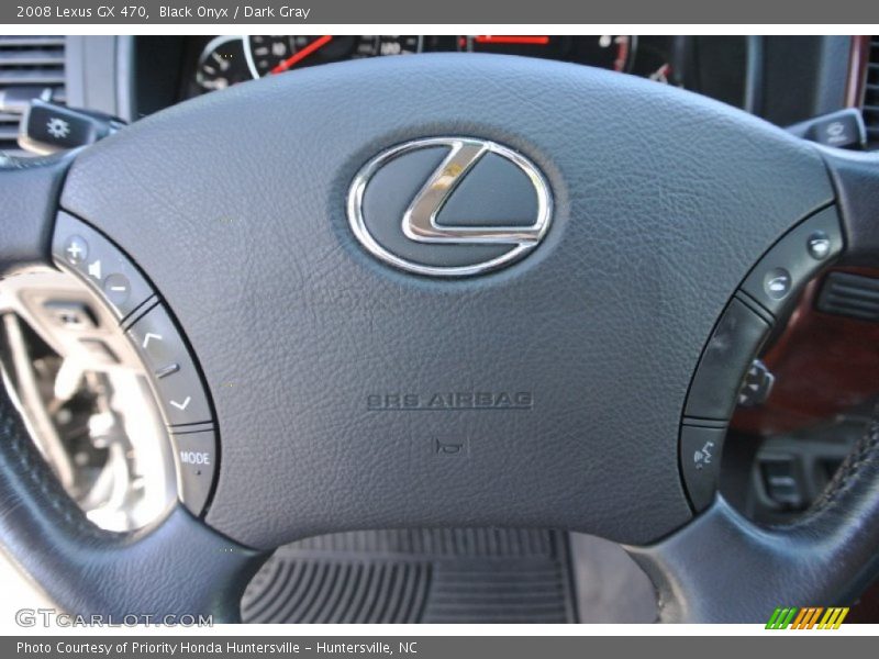 Black Onyx / Dark Gray 2008 Lexus GX 470
