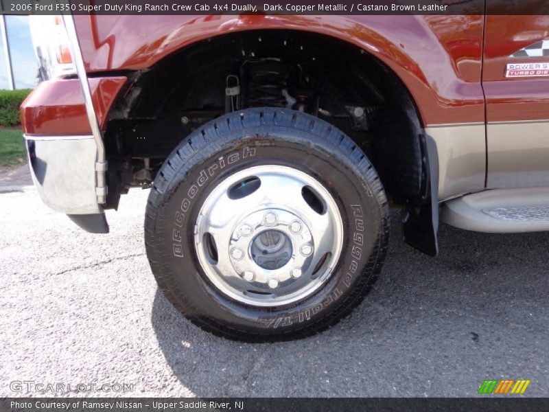  2006 F350 Super Duty King Ranch Crew Cab 4x4 Dually Wheel