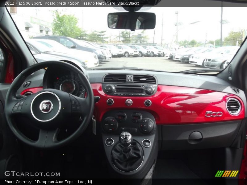 Dashboard of 2012 500 Sport