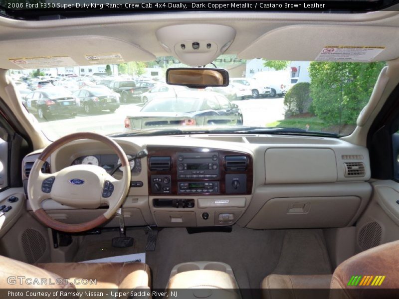 Dashboard of 2006 F350 Super Duty King Ranch Crew Cab 4x4 Dually