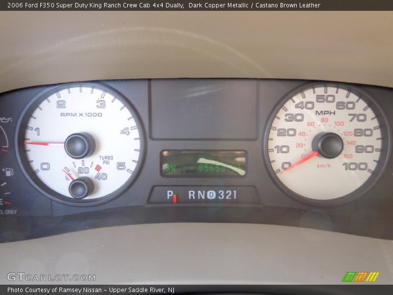  2006 F350 Super Duty King Ranch Crew Cab 4x4 Dually King Ranch Crew Cab 4x4 Dually Gauges