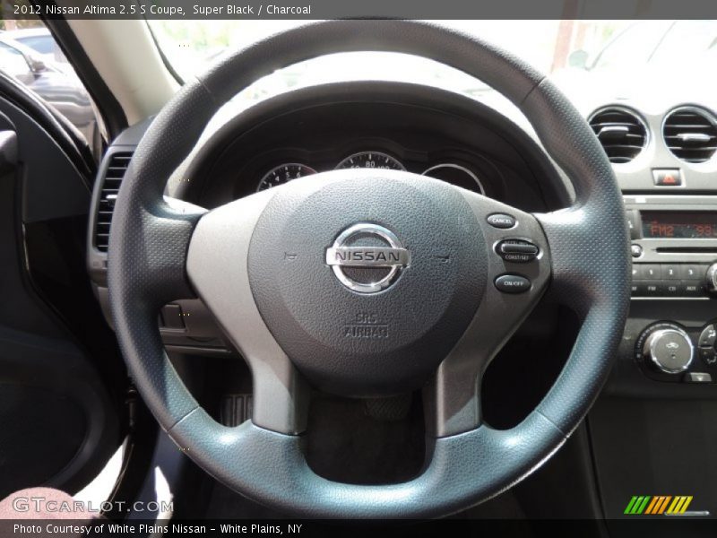 Super Black / Charcoal 2012 Nissan Altima 2.5 S Coupe