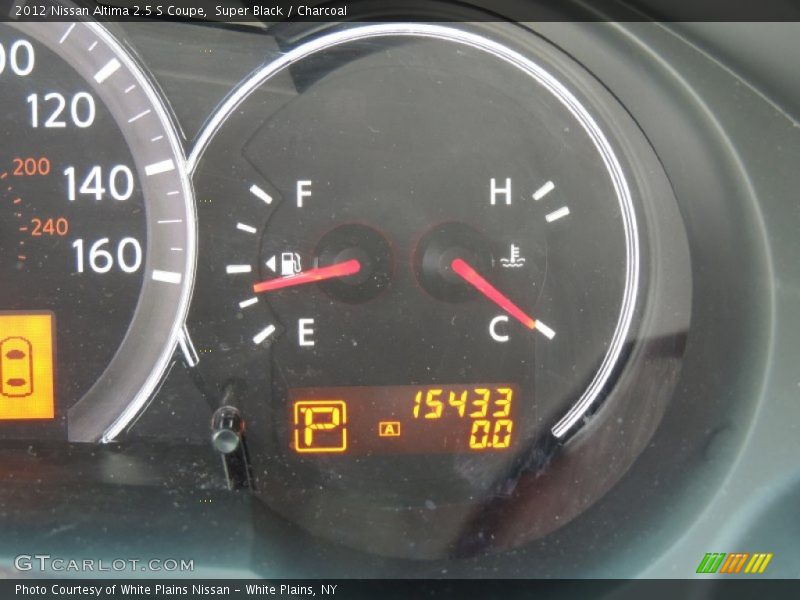 Super Black / Charcoal 2012 Nissan Altima 2.5 S Coupe