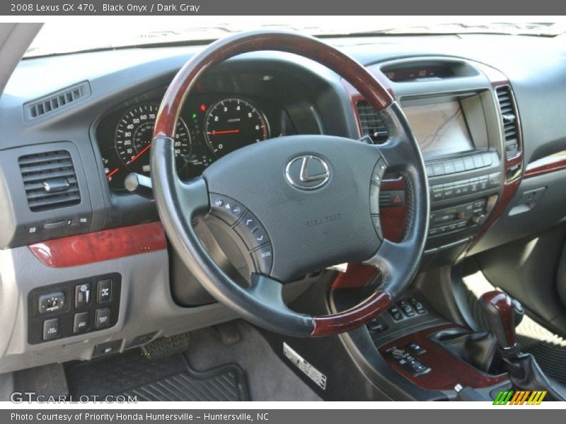 Black Onyx / Dark Gray 2008 Lexus GX 470