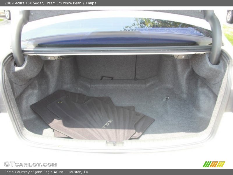Premium White Pearl / Taupe 2009 Acura TSX Sedan
