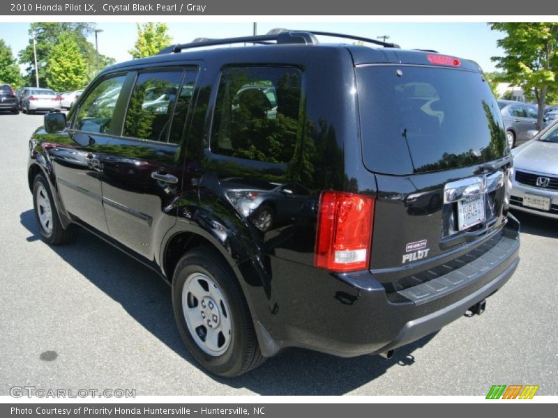Crystal Black Pearl / Gray 2010 Honda Pilot LX