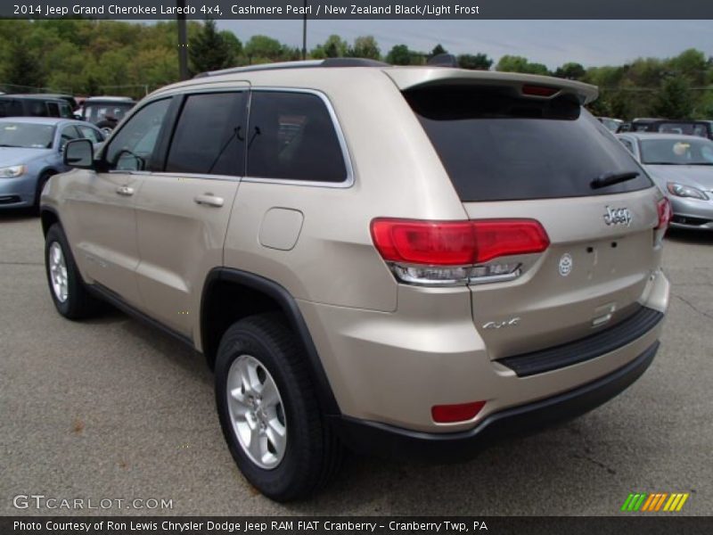 Cashmere Pearl / New Zealand Black/Light Frost 2014 Jeep Grand Cherokee Laredo 4x4