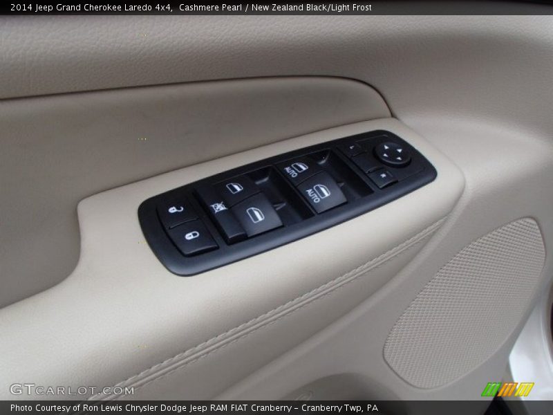 Cashmere Pearl / New Zealand Black/Light Frost 2014 Jeep Grand Cherokee Laredo 4x4