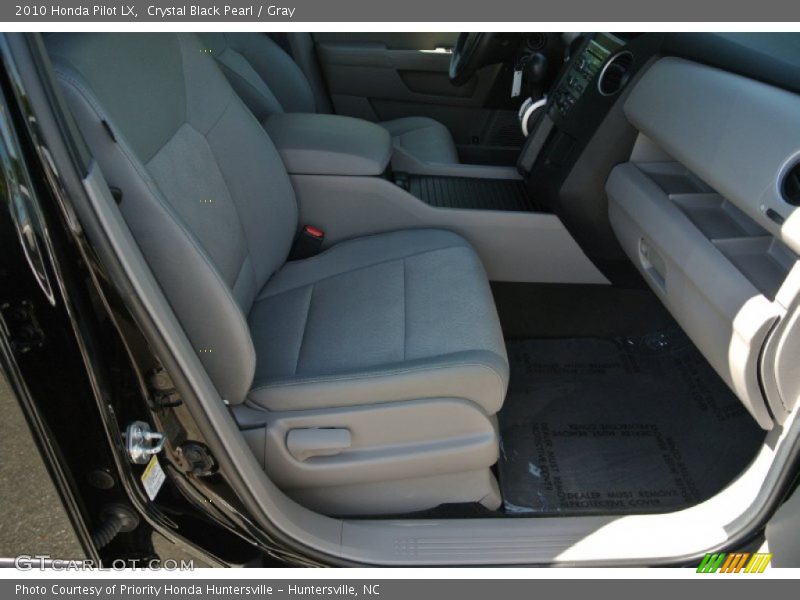 Crystal Black Pearl / Gray 2010 Honda Pilot LX
