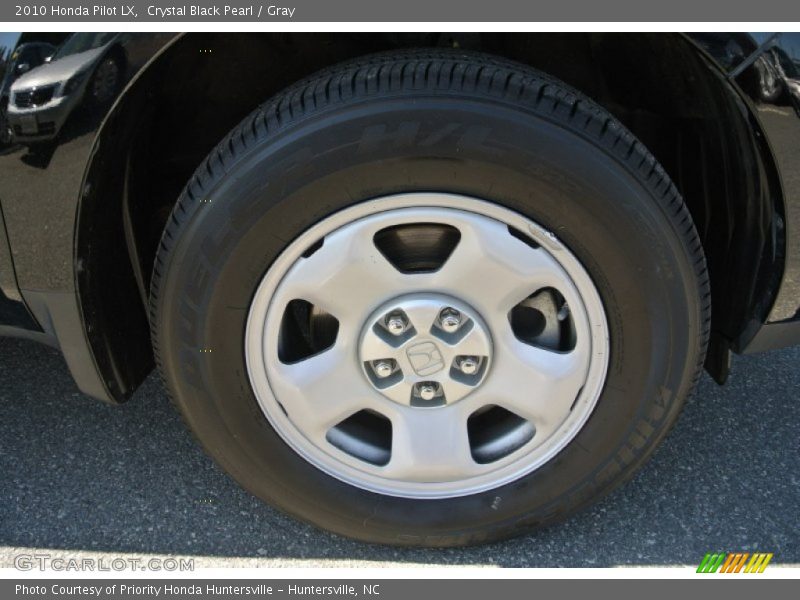 Crystal Black Pearl / Gray 2010 Honda Pilot LX