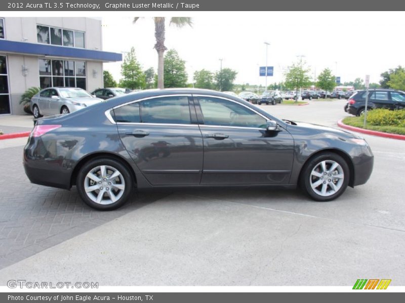 Graphite Luster Metallic / Taupe 2012 Acura TL 3.5 Technology