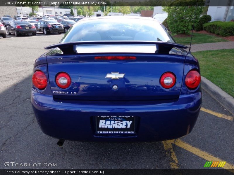 Laser Blue Metallic / Gray 2007 Chevrolet Cobalt LS Coupe