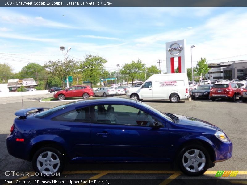 Laser Blue Metallic / Gray 2007 Chevrolet Cobalt LS Coupe