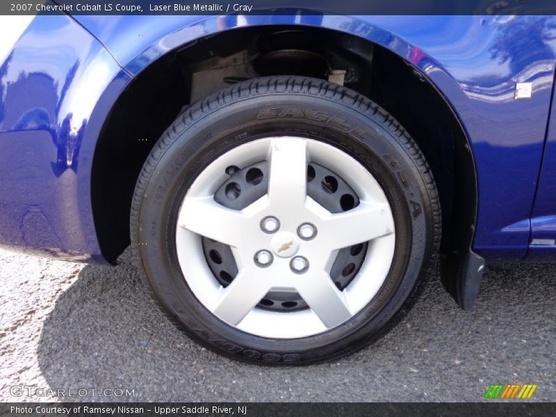 Laser Blue Metallic / Gray 2007 Chevrolet Cobalt LS Coupe