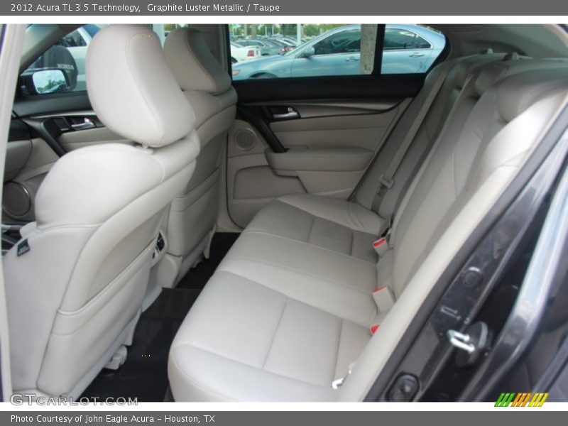 Graphite Luster Metallic / Taupe 2012 Acura TL 3.5 Technology