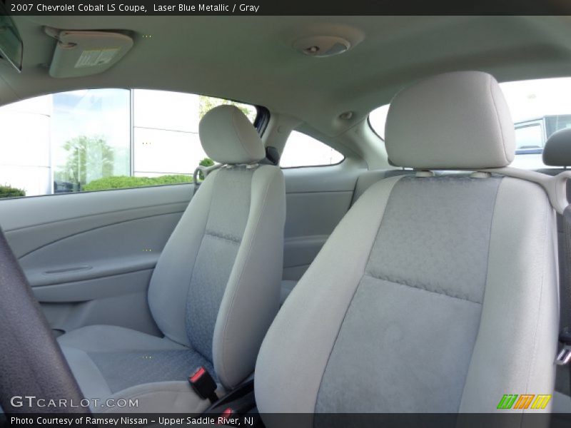 Laser Blue Metallic / Gray 2007 Chevrolet Cobalt LS Coupe