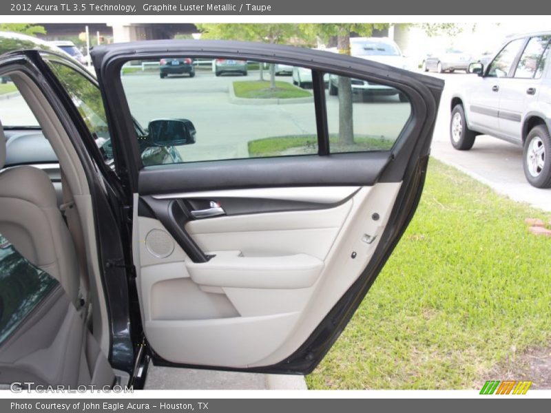 Graphite Luster Metallic / Taupe 2012 Acura TL 3.5 Technology