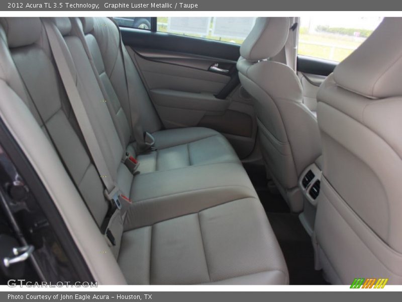 Graphite Luster Metallic / Taupe 2012 Acura TL 3.5 Technology