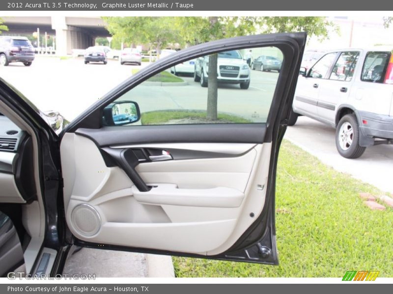 Graphite Luster Metallic / Taupe 2012 Acura TL 3.5 Technology