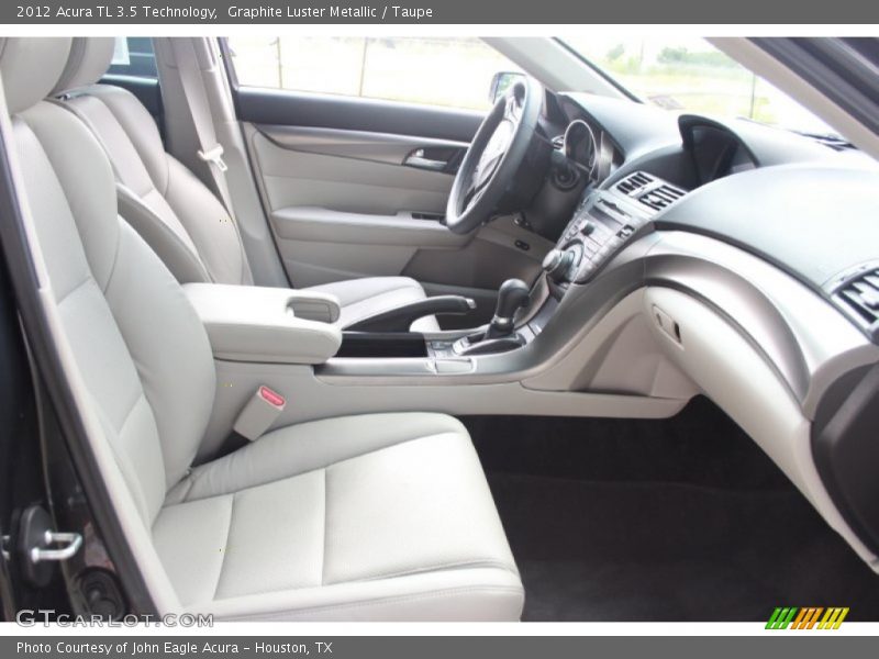 Graphite Luster Metallic / Taupe 2012 Acura TL 3.5 Technology