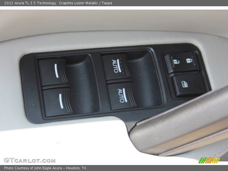 Graphite Luster Metallic / Taupe 2012 Acura TL 3.5 Technology