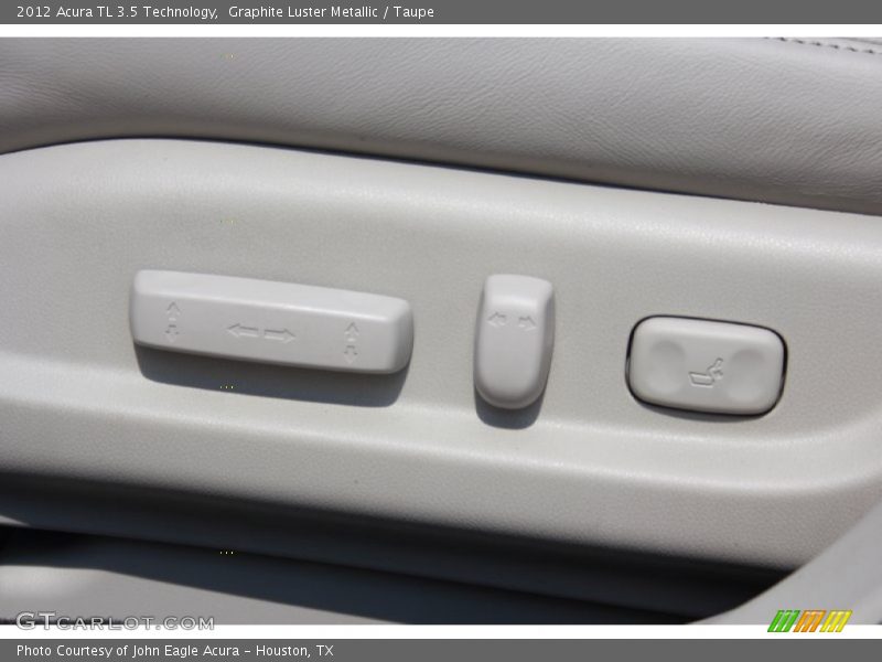 Graphite Luster Metallic / Taupe 2012 Acura TL 3.5 Technology