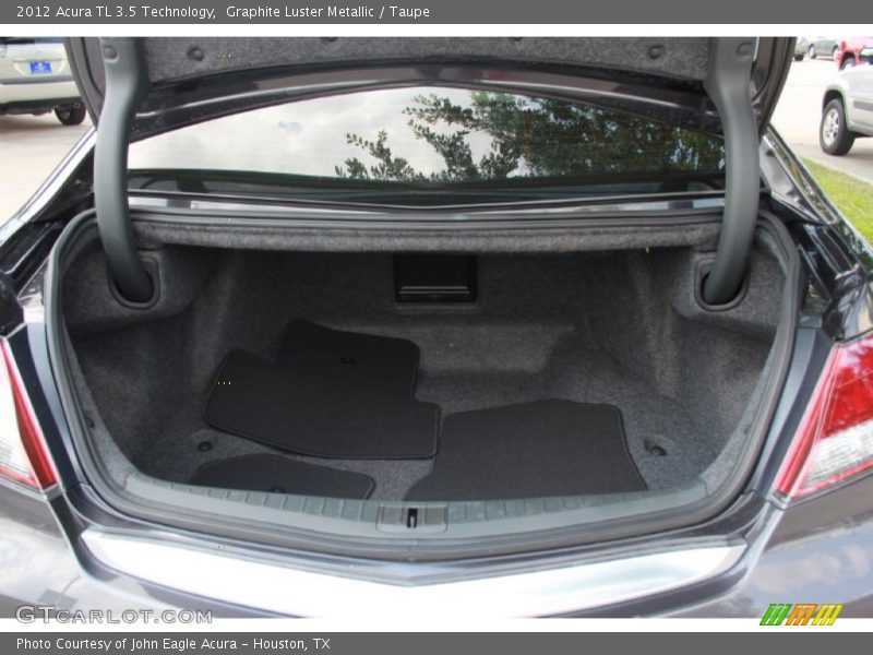 Graphite Luster Metallic / Taupe 2012 Acura TL 3.5 Technology
