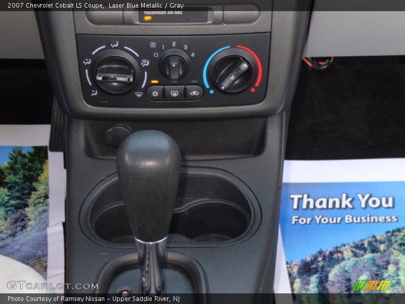 Laser Blue Metallic / Gray 2007 Chevrolet Cobalt LS Coupe