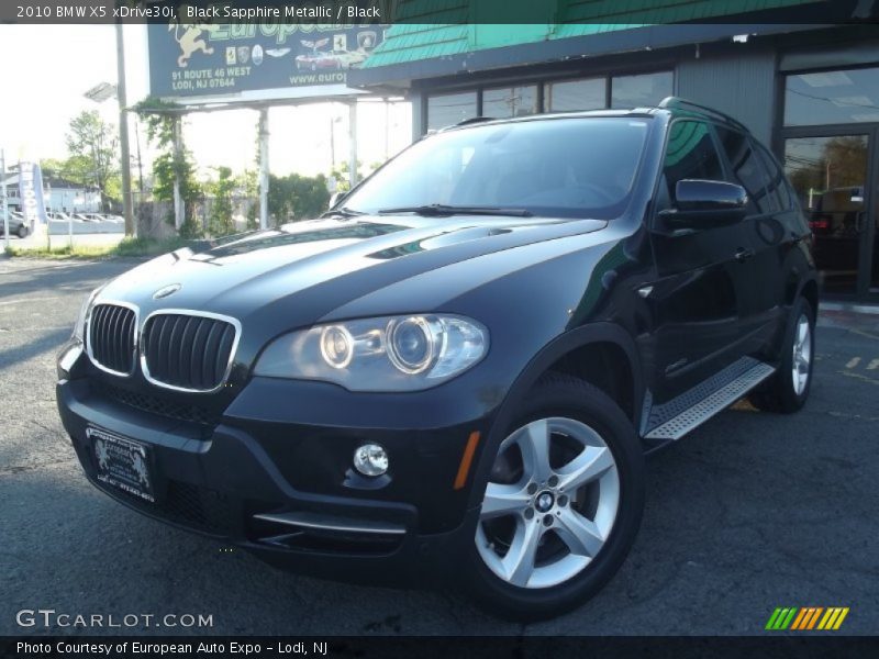 Black Sapphire Metallic / Black 2010 BMW X5 xDrive30i