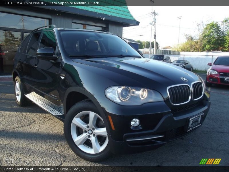 Black Sapphire Metallic / Black 2010 BMW X5 xDrive30i