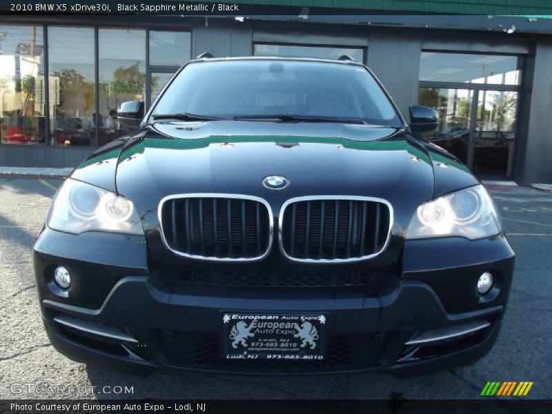 Black Sapphire Metallic / Black 2010 BMW X5 xDrive30i