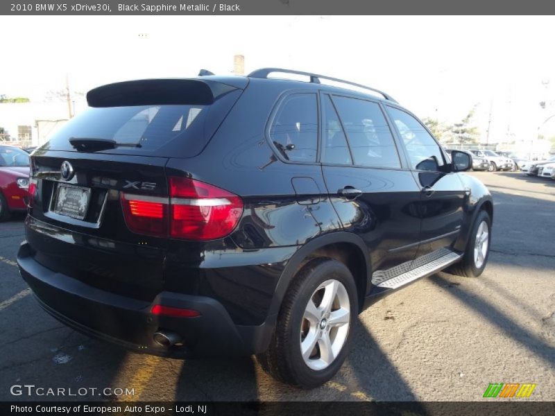 Black Sapphire Metallic / Black 2010 BMW X5 xDrive30i