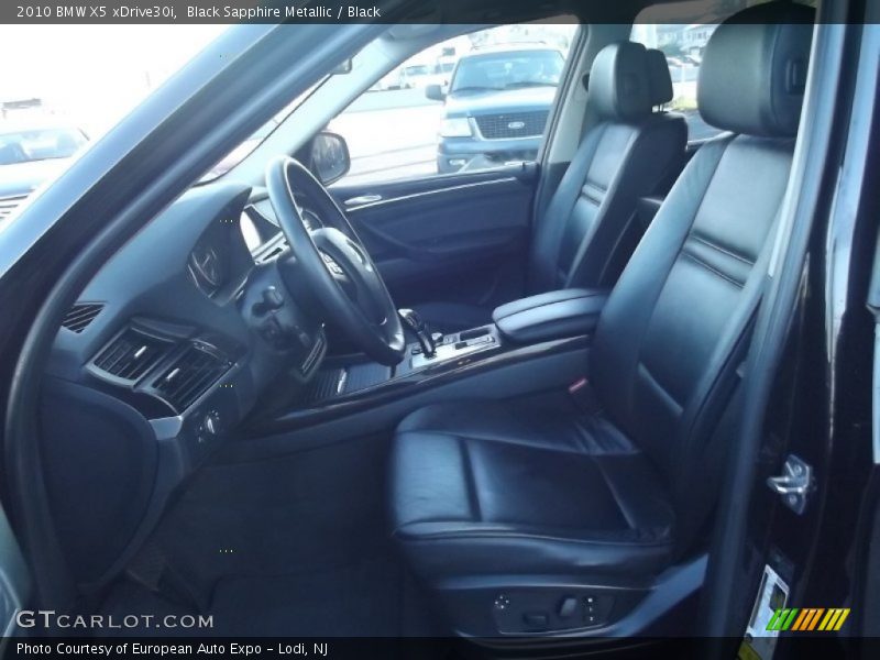 Black Sapphire Metallic / Black 2010 BMW X5 xDrive30i