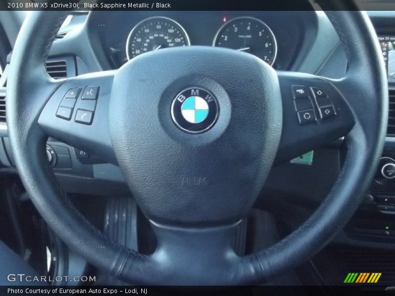 Black Sapphire Metallic / Black 2010 BMW X5 xDrive30i