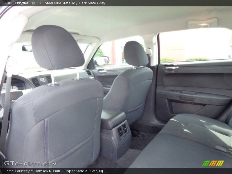 Steel Blue Metallic / Dark Slate Gray 2008 Chrysler 300 LX