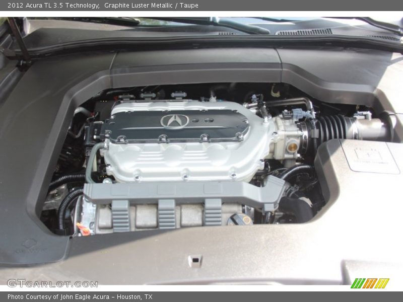 Graphite Luster Metallic / Taupe 2012 Acura TL 3.5 Technology