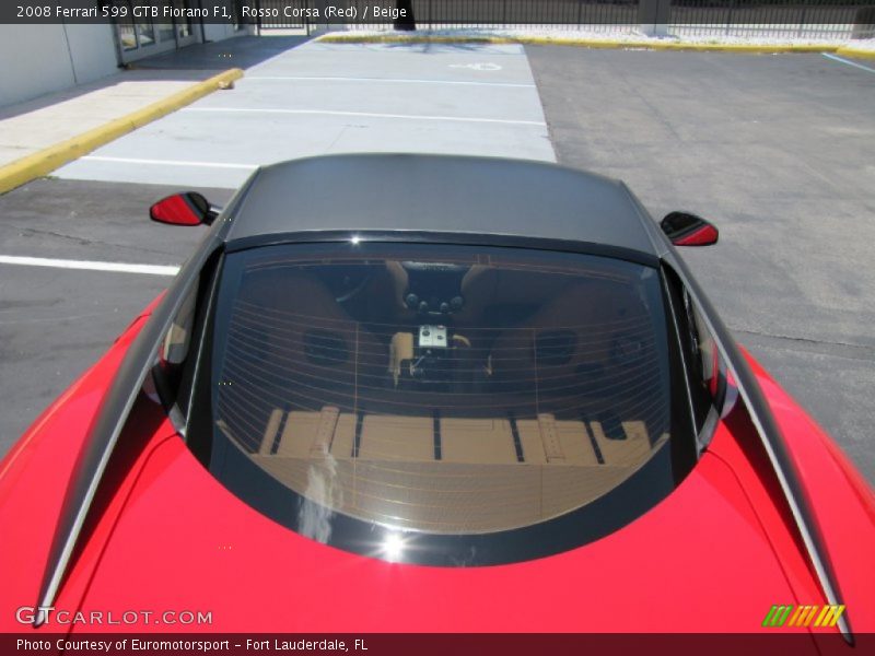 Rosso Corsa (Red) / Beige 2008 Ferrari 599 GTB Fiorano F1