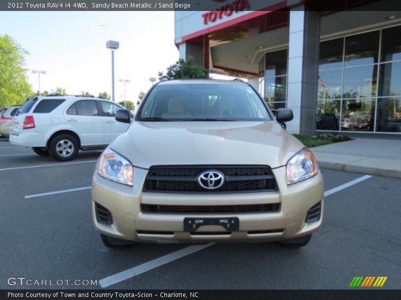 Sandy Beach Metallic / Sand Beige 2012 Toyota RAV4 I4 4WD