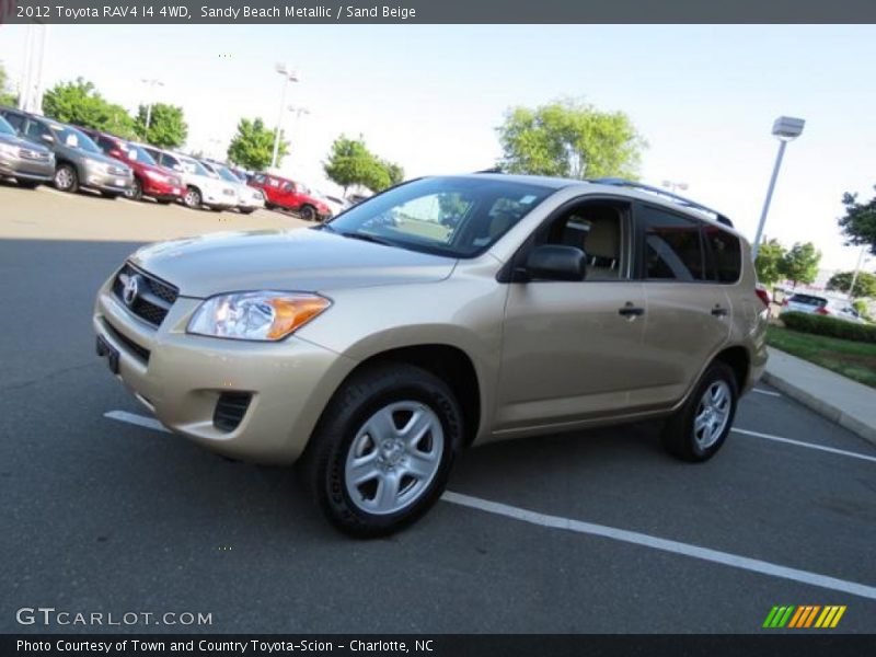 Sandy Beach Metallic / Sand Beige 2012 Toyota RAV4 I4 4WD
