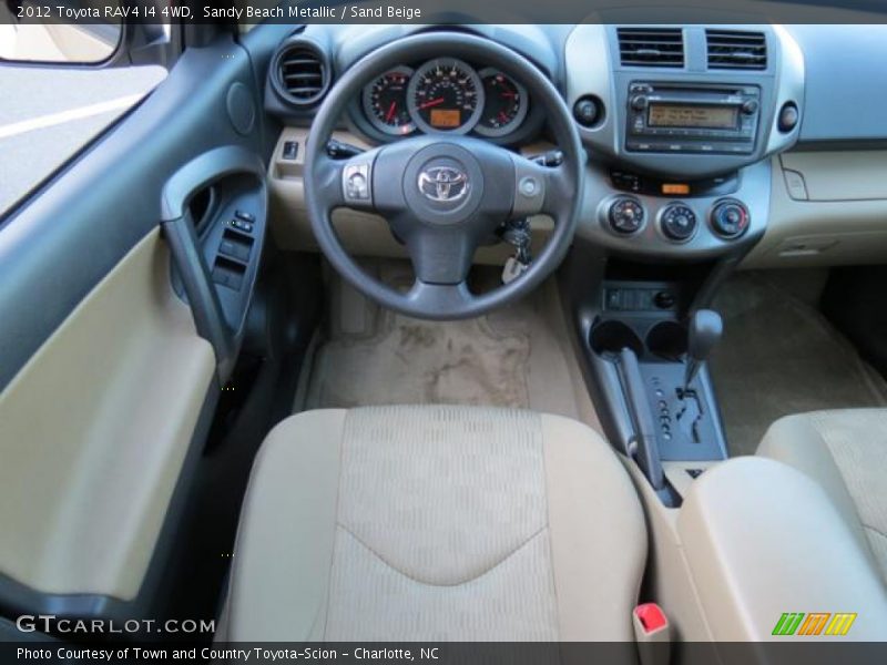 Sandy Beach Metallic / Sand Beige 2012 Toyota RAV4 I4 4WD