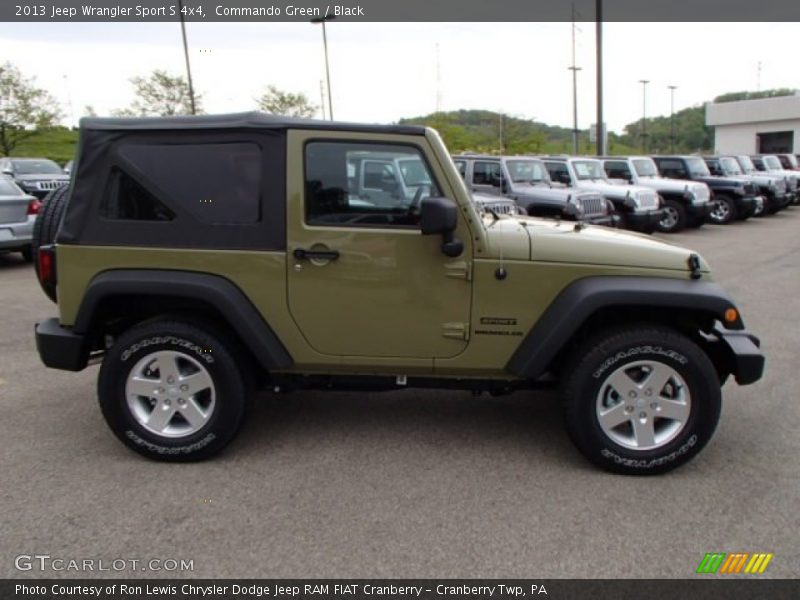  2013 Wrangler Sport S 4x4 Commando Green